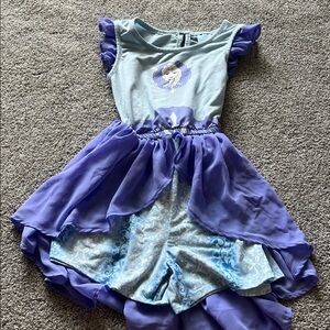 Disney Frozen Elsa Princess Dress Girls size 7/8